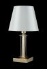 Настольная лампа Crystal Lux Nicolas (Ницолас) NICOLAS LG1 GOLD/WHITE
