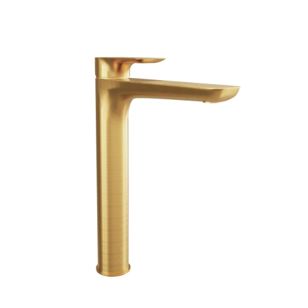 Смеситель Remer Infinity I11LBG на раковину брашированное золото