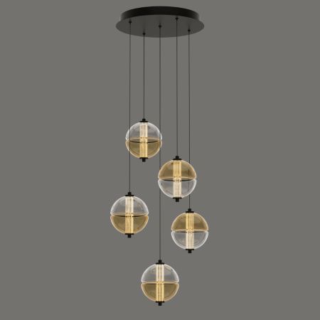 Светильник потолочный Delight Collection MD24022079-5A black/amber