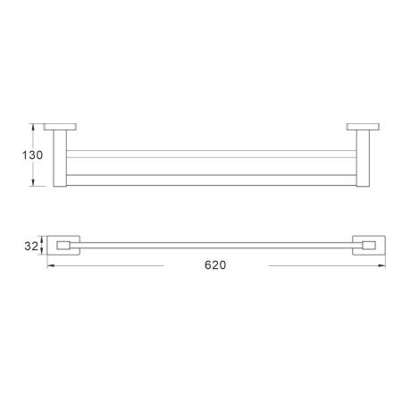 Полотенцедержатель Shevanik SG56C SG5627C