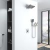 Душевая система Vincea Inspire VSFW-3I21MT4RCH встраиваемая в стену цвет хром с термостатом