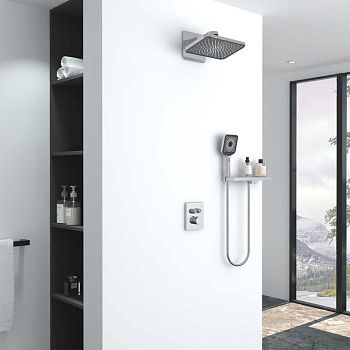 Душевая система Vincea Inspire VSFW-3I21MT4RCH встраиваемая в стену цвет хром с термостатом