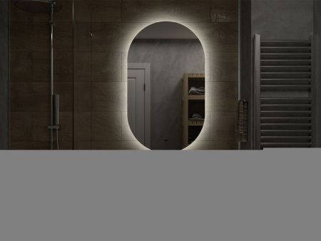 Зеркало с подсветкой Misty Зеркала (сенсорные) ТИТ-02-65/110-14 70х110 подвесное