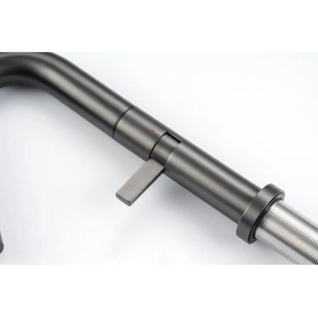 Смеситель Knotlor ELIXIR SS-30/GM на раковину вороненая сталь