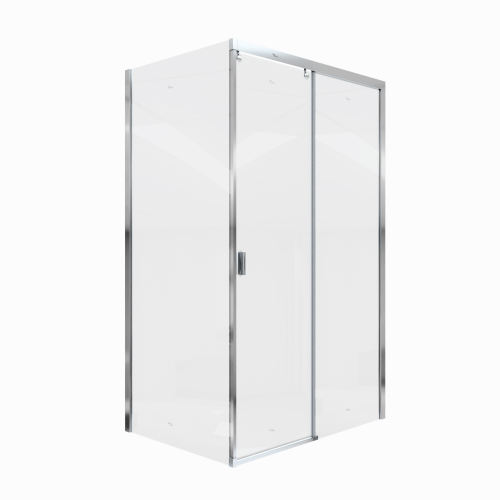 Душевой уголок Cerutti SPA MARBELLA 120 R 120х80 стекло прозрачное профиль хром глянцевый