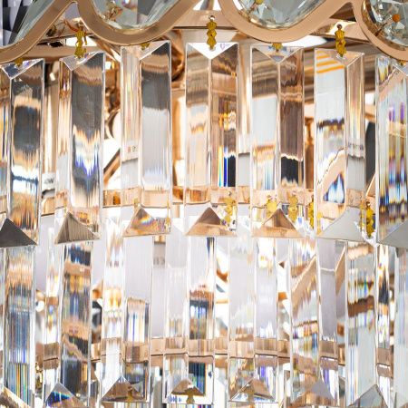 Люстра подвесная Arte Lamp Aisha (Аисха) A1025SP-8GO