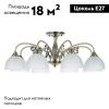 Люстра потолочная Arte Lamp Spica (Спица) A3037PL-8AB
