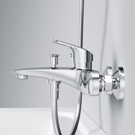 Смеситель для ванны и душа Am.Pm Like F8010016 настенный хром