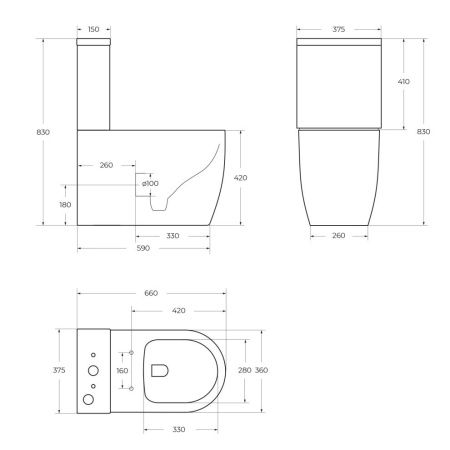 Чаша унитаза напольная BelBagno MARINO BB105CPR цвет белый без бачка без сиденья каскадный смыв