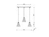Светильник подвесной Arte Lamp Lancaster (Ланцастер) A5891SP-3BK