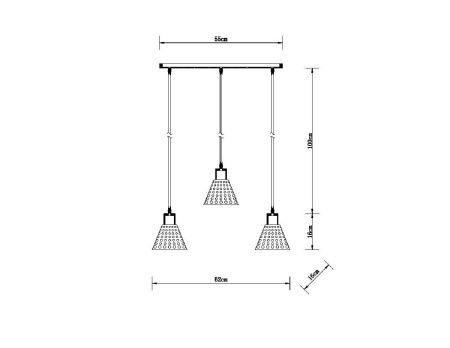 Светильник подвесной Arte Lamp Lancaster (Ланцастер) A5891SP-3BK