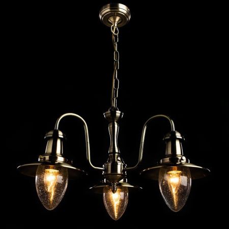 Люстра подвесная Arte Lamp Fisherman (Фисхерман) A5518LM-3AB