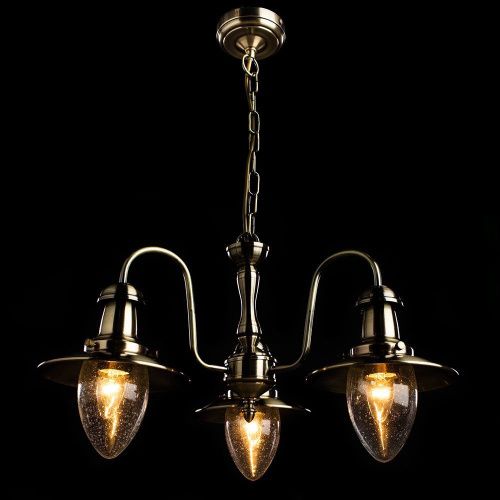 Люстра подвесная Arte Lamp Fisherman (Фисхерман) A5518LM-3AB - фото 3