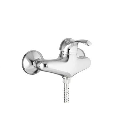 Смеситель для ванны и душа Webert Aurora AU870102015 настенный хром