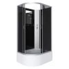 Душевая кабина Niagara Classic 25101434RBK 120х80 асимметричная без крыши ориентация правая