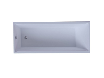 Ванна акриловая Aquatek Лайма LAI170-0000001 170х70 пристенная прямоугольная без каркаса без ручек