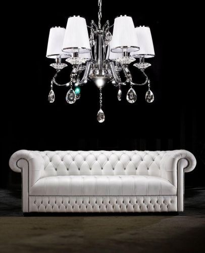 Люстра подвесная Lumina Deco Finezzia (Финеззиа) LDP 9267-6 CHR - фото 4