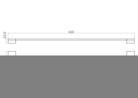 Полотенцедержатель Wonzon & Woghand Eclipse WW-9112-BL