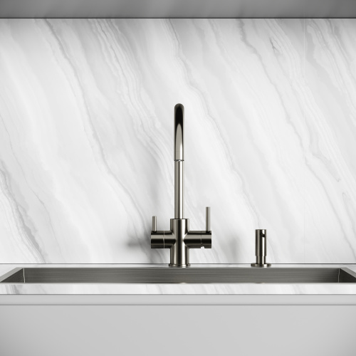 Смеситель для кухни Sancos Taper SC4012GG на мойку вороненая сталь - фото 4