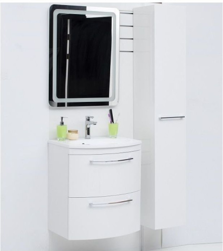 Шкаф-пенал De Aqua Токката 00167248 35х30х176 подвесной - фото 4