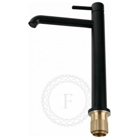 Смеситель для раковины Filarete Roun FL6020BL на столешницу черный