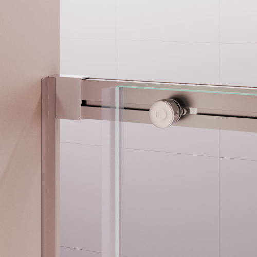 Душевая дверь RGW Leipzig 34121219-11 190х195 стекло прозрачное профиль хром глянцевый - фото 4