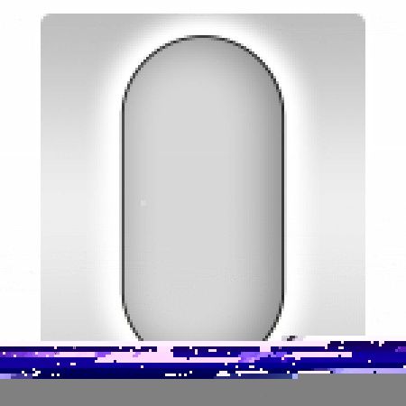 Зеркало с подсветкой Wellsee 7 Rays' Spectrum 172201540 60х100 подвесное