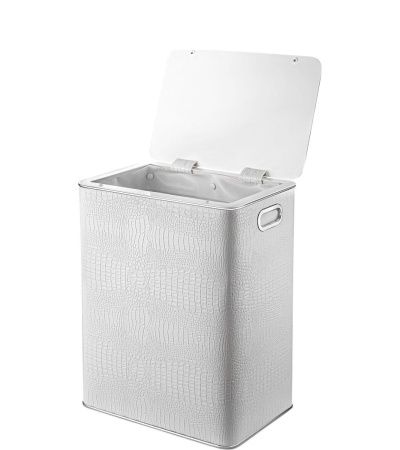 Корзина для белья Geralis Croco KWH-S