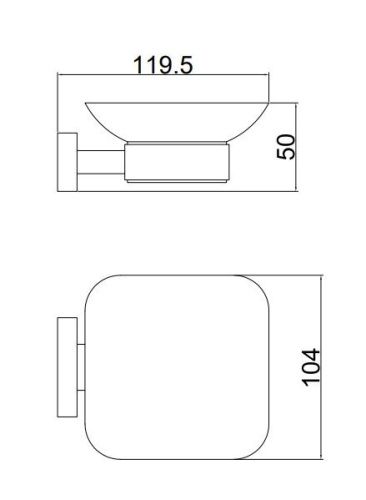 Мыльница BELZ B90202 - фото 2