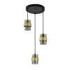 Светильник подвесной Escada Hurricane (Хуррицане) 1139/3S Black/Gold