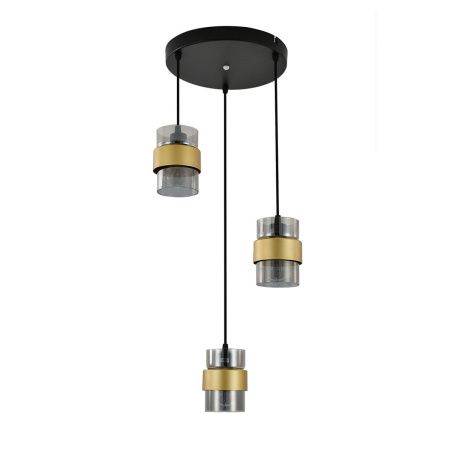 Светильник подвесной Escada Hurricane (Хуррицане) 1139/3S Black/Gold