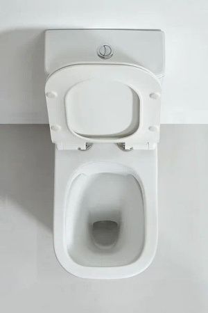 Унитаз напольный с бачком Orange C02-000W белый с сиденьем микролифт душевой смыв