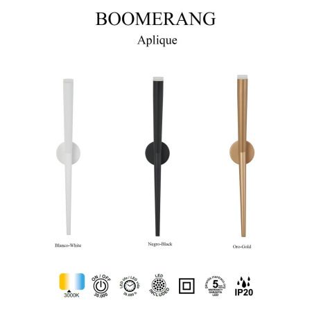 Светильник настенный Mantra Boomerang (Боомеранг) 9236