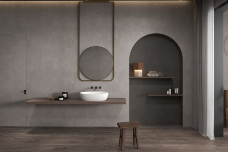 Раковина из искусственного камня Abber Stein AS2633 60х40 накладная цвет белый матовый без отверстий под смеситель