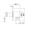 Шланговое подключение Newform X-Steel 316 69699X.50.050