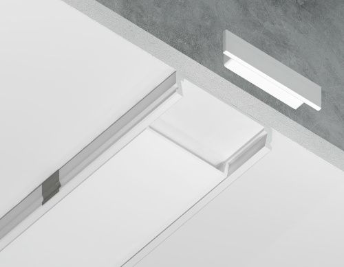 Алюминиевый накладной профиль Ambrella Light Alum Profile (Алум Профиле) GP1800WH - фото 4