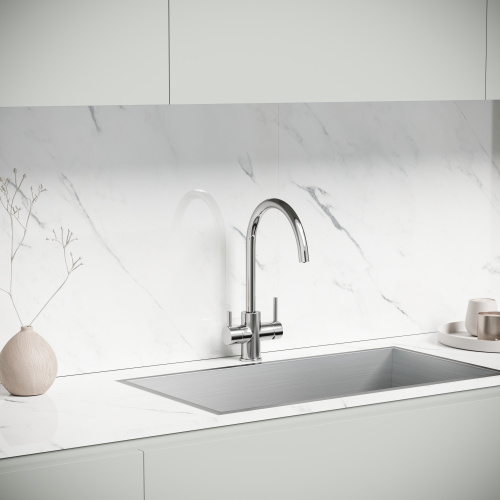 Смеситель для кухни Sancos Taper SC4012BN на мойку никель брашированный - фото 3