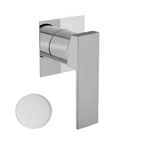 Смеситель для ванны и душа Webert Pegaso PE880101740 встраиваемый в стену белый - фото 2