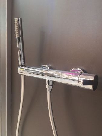 Смеситель для душа AltroBagno Unione AltroBagnoUnione030602Cr настенный хром