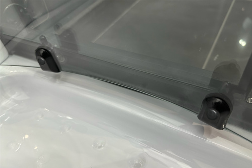 Душевая кабина Royal Bath HK RB90HK1-T-BL Practic 90х90 четверть круга - фото 4