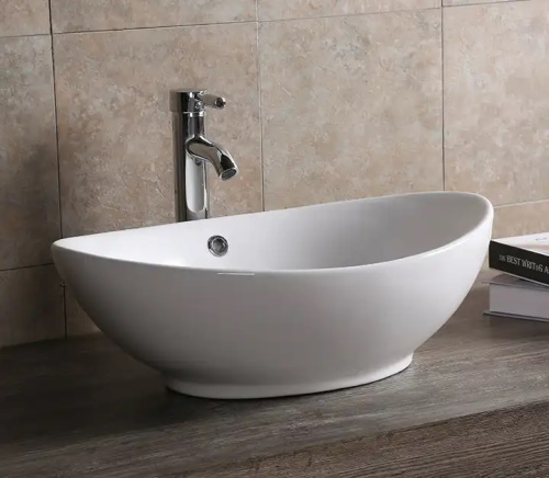 Раковина Cerutti SPA 59 см CR7027 накладная цвет белый