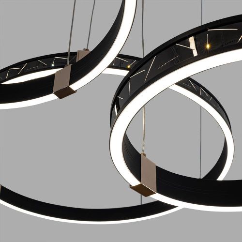 Люстра подвесная Arte Lamp SHINE (СХИНЕ) A2222SP-3BK - фото 3