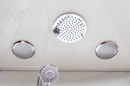 Душевая кабина AvaCan A09GM 90х90 четверть круга с крышей ориентация универсальная