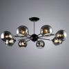 Люстра на штанге Arte Lamp Lagos (Лагос) A2708PL-8BK