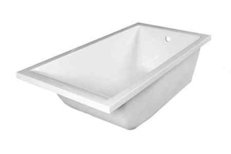 Ванна из литьевго мрамора Taliente Egoista Matt EG2315070-1Matt 150х70 пристенная прямоугольная без ножек и каркаса