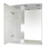 Зеркало-шкаф Misty Зеркала-шкафы Э-Аст04060-01СвЛ 60х70 подвесной цвет белый