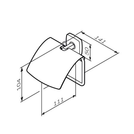 Бумагодержатель Am.Pm Gem A90341400