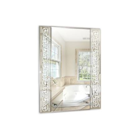 Зеркало в ванную Loranto Сахара ФР-00000784 54х68 цвет с рисунком