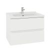 Тумба под раковину Onika Эвада 107061 70х40 подвесная цвет белый