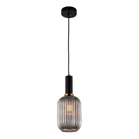 Светильник подвесной Lumina Deco Rico (Рицо) LDP 1218-1 GY+BK